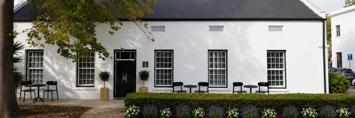 The new Visit Stellenbosch Visitor Information Centre at 141 Dorp Street