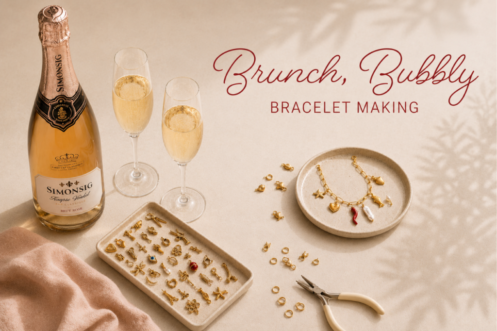 Brunch, Bubbly and Bracelet Making | Simonsig Wines Estate, Vonkel Restaurant