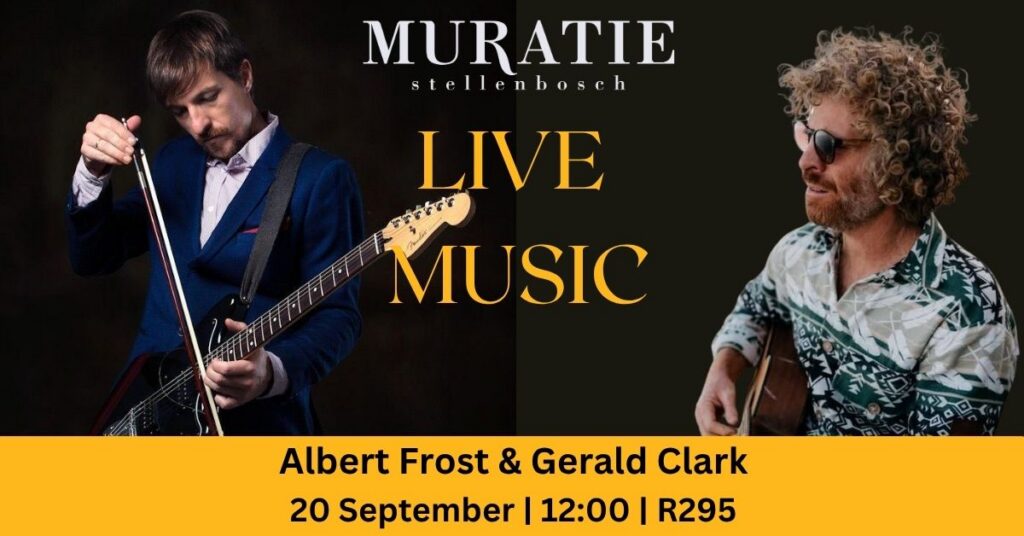 AN AFTERNOON OF SOUTH AFRICAN BLUES AT MURATIE TERRACE – Gerald Clark & Albert Frost